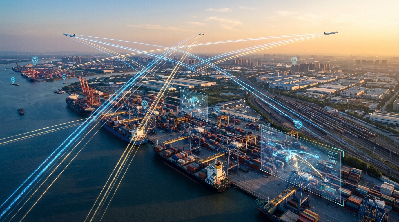 Fugia logistics network illustration